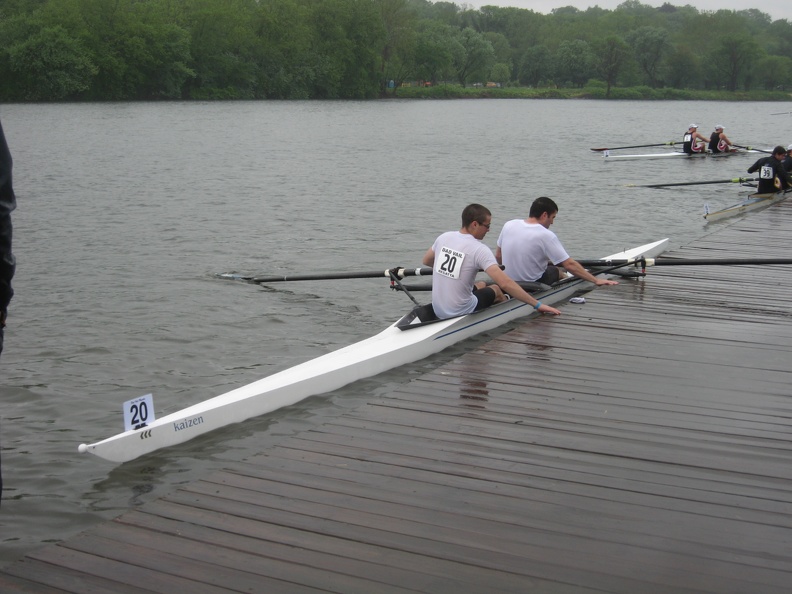 Docking after a Hard Fought Race